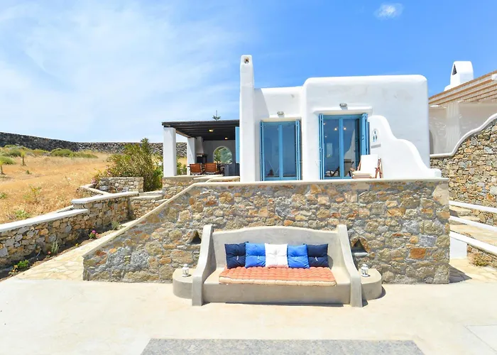 Villa Vasiliki's Sea View Mykonos Kalafatis