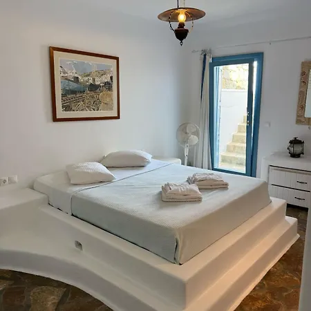 Vasiliki's Sea View Mykonos 别墅 卡拉法蒂斯