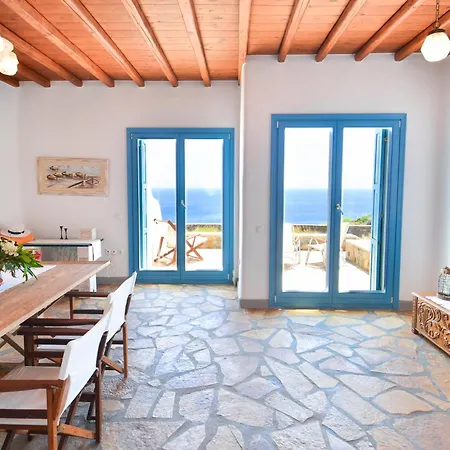 Vila Vasiliki's Sea View Mykonos Kalafatis