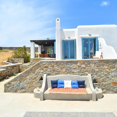 Vila Vasiliki's Sea View Mykonos Kalafatis