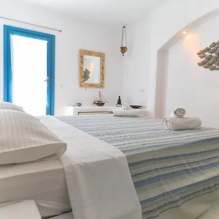 Vasiliki's Sea View Mykonos 别墅 卡拉法蒂斯