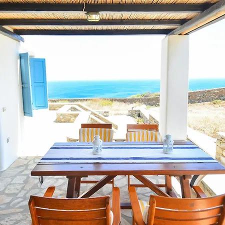 Vasiliki's Sea View Mykonos 别墅 卡拉法蒂斯